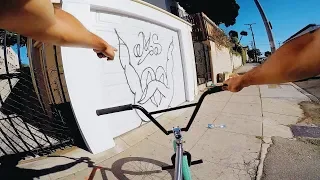 Riding BMX In LA's Most Dangerous Neighborhoods And Saw This..