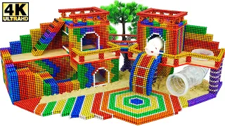 DIY - How to Build Amazing Hamster Playground House With Magnetic Balls (ASMR) | Satisfying Video