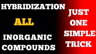 Amazing Super Easy Trick for Hybridization | sankaran nikalne ka Trick | संकरन निकलने की ट्रिक #neet