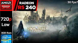 Hogwarts Legacy | AMD R5 240 + i5 2400 | 720p, Low