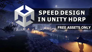 Village - Free assets only | Speed Level Design | Unity | HDRP