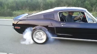 EXTREME Ford Mustang 1968 Fastback Shelby 427 Burnout