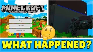 Minecraft PS4 Bedrock Edition - Why Wasn't It Revealed At Minecon?!?