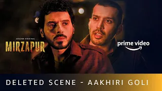 Mirzapur 2 Deleted Scene - Aakhiri Goli | Divyenndu, Anjum Sharma | Amazon Prime Video