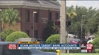 Bank Scam warning