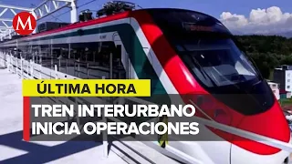 Sale primer recorrido del Tren Interurbano México-Toluca