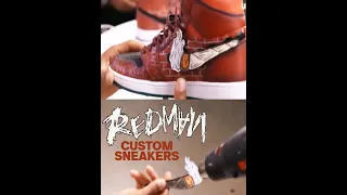 Redman New Custom Sneakers!