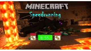 Minecraft Speedrun in 16:55.2 (Any %, Glitchless, Fixed Seed) - Former Personal Best