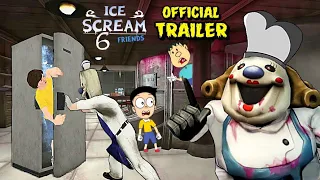 TRAILER REVIEW OF ICE SCREAM 6 - ICE SCREAM 6 Friends : Charlie || Deewana And Rangeela Gameplay