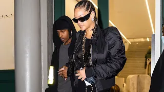 Rihanna and A$AP Rocky seen shopping at Rick Owens in New York City - Gossip Bae