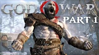 God Of War Walkthrough Part 1 - The Marked Trees | PS4 Pro Gameplay