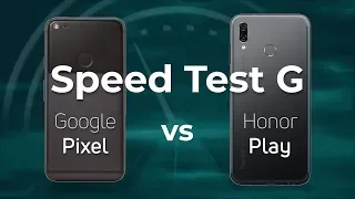 Google Pixel 1 (Snapdragon 821) vs Honor Play (Kirin 970)