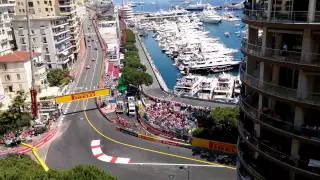 F1 start, Monaco 2015, 4k