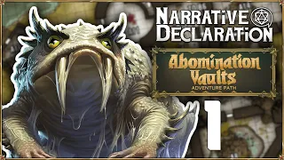 How to not prep for a Dungeon | Abomination Vaults Episode 1 | #pathfinder2e #dnd