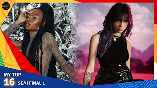 Eurovision 2021 | Semi Final 1 - My Top 16