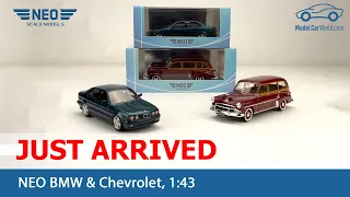 Neo - 1:43 Just arrived BMW M5 & Chevrolet Styleline