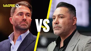 Eddie Hearn CLAIMS Oscar De La Hoya's Behaviour Is STRANGE! 👀🔥