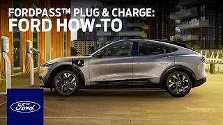 Ford Mustang Mach-E®: FordPass™ Plug & Charge | Ford How-To | Ford