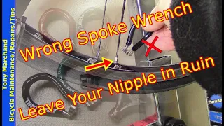 How to choose a spoke wrench to true your bicycle wheels