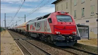 French Freight Trains Compilation 2 - Trains de Fret SNCF ECR VFLI et Autres