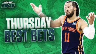 Thursday's BEST BETS: MLB + NBA Playoffs Picks & Props!  | The Early Edge