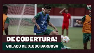 GOLAÇO DE DIOGO BARBOSA! CONFIRA COMO FOI O TREINO NESTA SEGUNDA-FEIRA