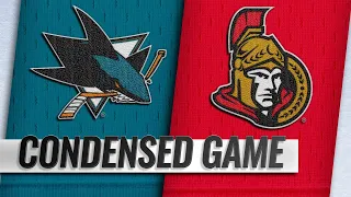 12/01/18 Condensed Game: Sharks @ Senators