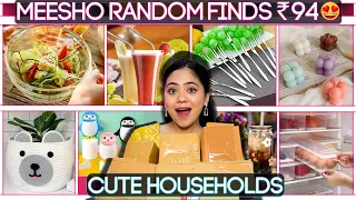 I Ordered Meesho Random Cutest Household Finds 😍| Starting at ₹94/-only .