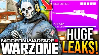 WARZONE: KAR98K RETURNS, SPAS-12 SHOTGUN, & More NEW CONTENT LEAKED! (WARZONE New Weapons)