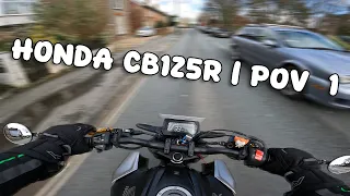 Honda CB125R | UK Roads | 4K POV GOPRO HERO 10 | POV #1