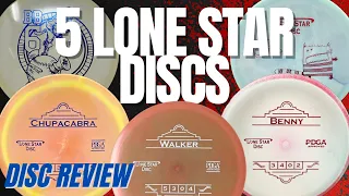 DISC REVIEW: LONE STAR BB6, Chupacabra, Walker, Benny and Madcat