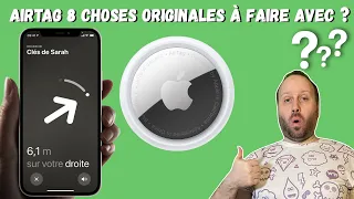 AirTag 8 choses Originales à faire avec le traqueur d'Apple