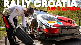 Rally Croatia: Decided On the Final Corner - Day 3 Highlights | WRC 2021