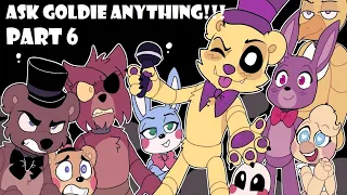 Ask Springtrap and Deliah Creator - Ask Goldie Anything Part 6【 FNAF Comic Dub 】