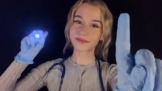 ASMR | 5 Minute Cranial Nerve Exam (Fast Paced)🥼🩺