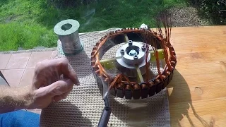 DIY Winding a Brushless BLDC 12 kW Motor