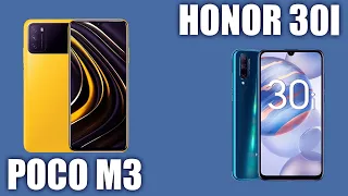 Xiaomi Poco M3 vs Honor 30i. Сравнение и полный обзор смартфонов. Что лучше выбрать за 15000 рублей?