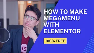How to make Megamenu with Elementor (100% free)