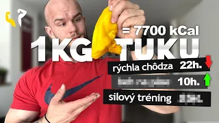 Koľko trvá CHUDNUTIE 1kg TUKU?