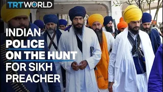 Amritpal Singh: Sikh preacher on the run in India