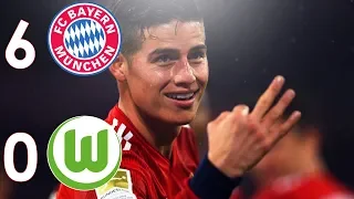 Bayern München Vs Wolfsburg 6-0│Highlights and Goals│HD 2019