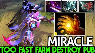 MIRACLE [Arc Warden] 8 Min Midas Too Fast Farm Destroy Pub Game Dota 2