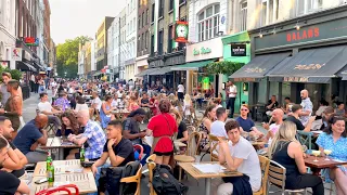 Summer in Soho & West End 🌞 London Walk, July 2021 [4K HDR]