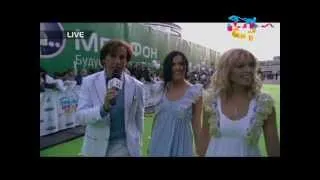 Serebro на красной дорожке "Премии Муз-ТВ 2012"