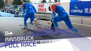 Innsbruck #2 | BMW IBSF World Cup 2021/2022 - 2-Man Bobsleigh Heat 2 | IBSF Official