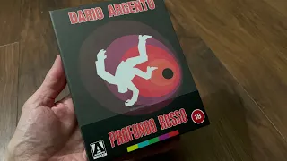 Dario Argento's Profondo Rosso (Deep Red) 4K UltraHD Blu-ray Arrow Limited Edition Unboxing