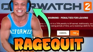 Tyler1 Plays Overwatch 2 For 12 Minutes & RAGEQUITS