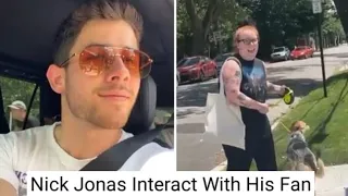 Nick Jonas Surprises A Fan On The Street | Nick Jonas