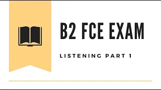 B2 First (FCE) Listening Test 5 - Part 1 with Answers 2024 #listeningforfce #fcelisteningtests #fce