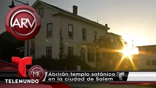 Salem tendrá templo satánico en una funeraria | Al Rojo Vivo | Telemundo